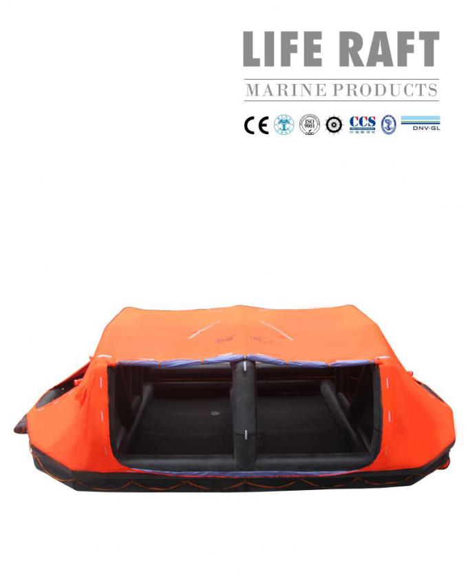 Inflatable Raft 100 Self-righting Inflatable Life Raft Type ASR for 100 Person in Emergency ...