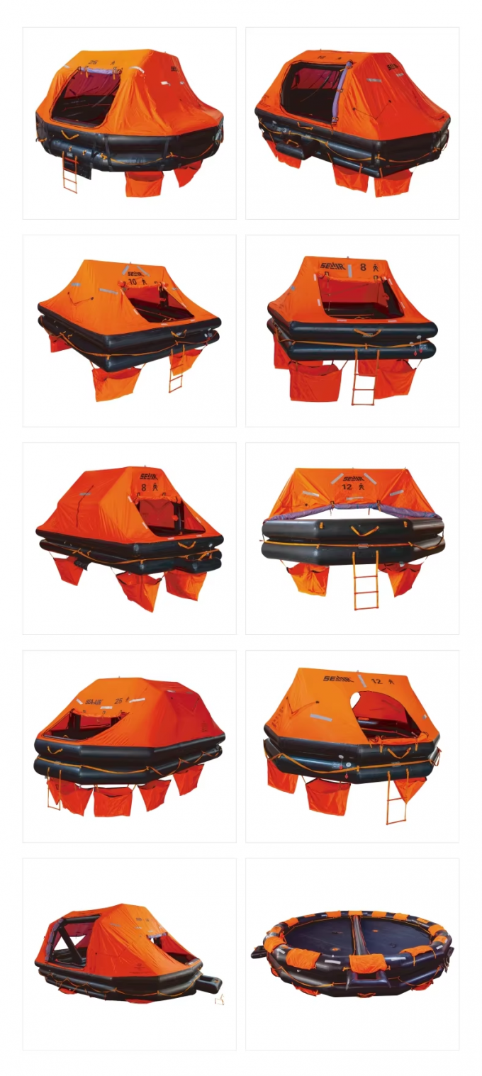 Davit-launched Type Inflatable Life raft Type ADL